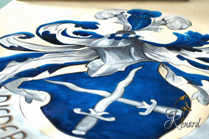 Wappen Nahaufnahme